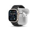 i20 Ultra Max Suit Smartwatch in Black with White AirPods Pro 2 – A premium 10-in-1 package with seamless connectivity and health tracking- Bazaarik.Online