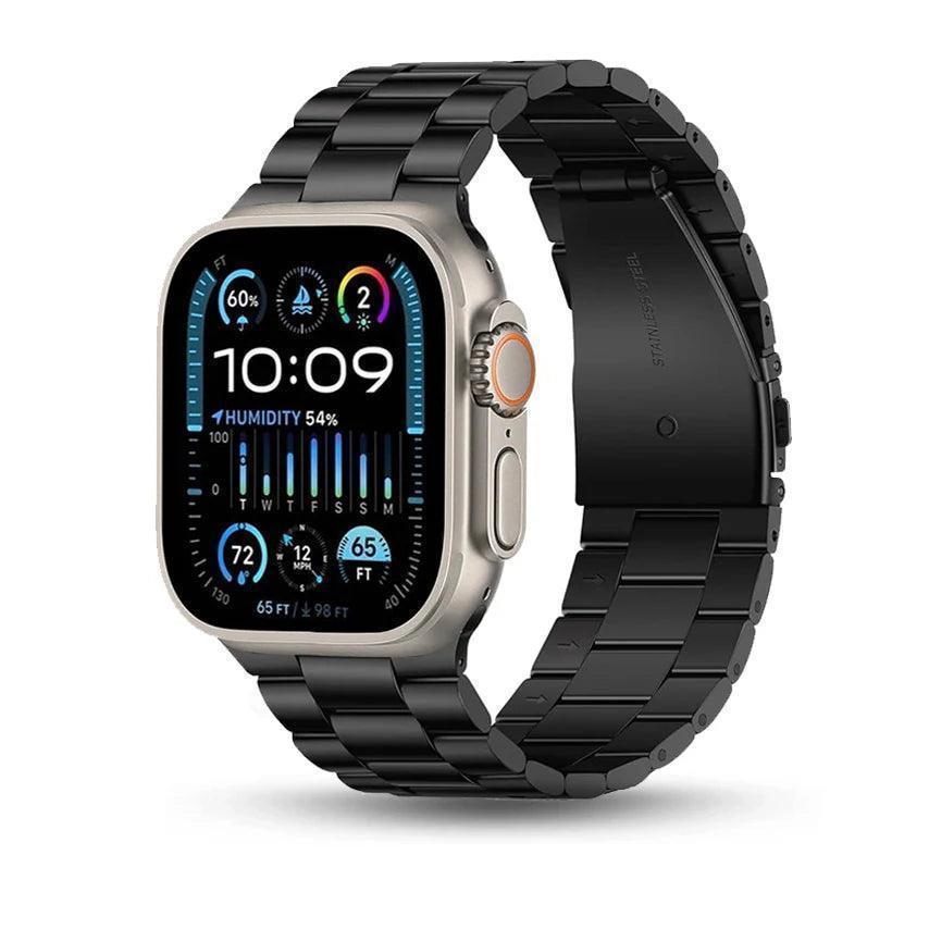 i20 Ultra Max Suit Smartwatch in Black  - Bazaarik.Online